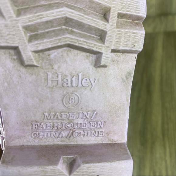 Hatley Rain Boots Girls Sz 8 Blue Purple Rainbow Waterproof Pull On Tall Toddler - Picture 8 of 8